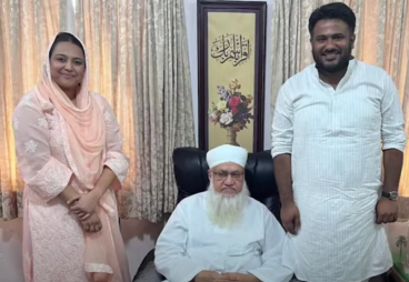 Swara Bhaskar and Husband Fahad Meet Maulana Sajjad Nomani